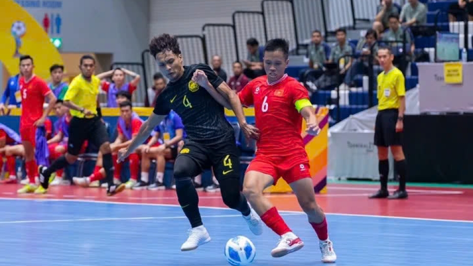 Vietnam crush Brunei 14-0 at Southeast Asia Futsal Championship